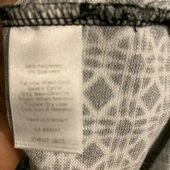 Talbots Black/White Maxi Dress - Picture 4 of 5